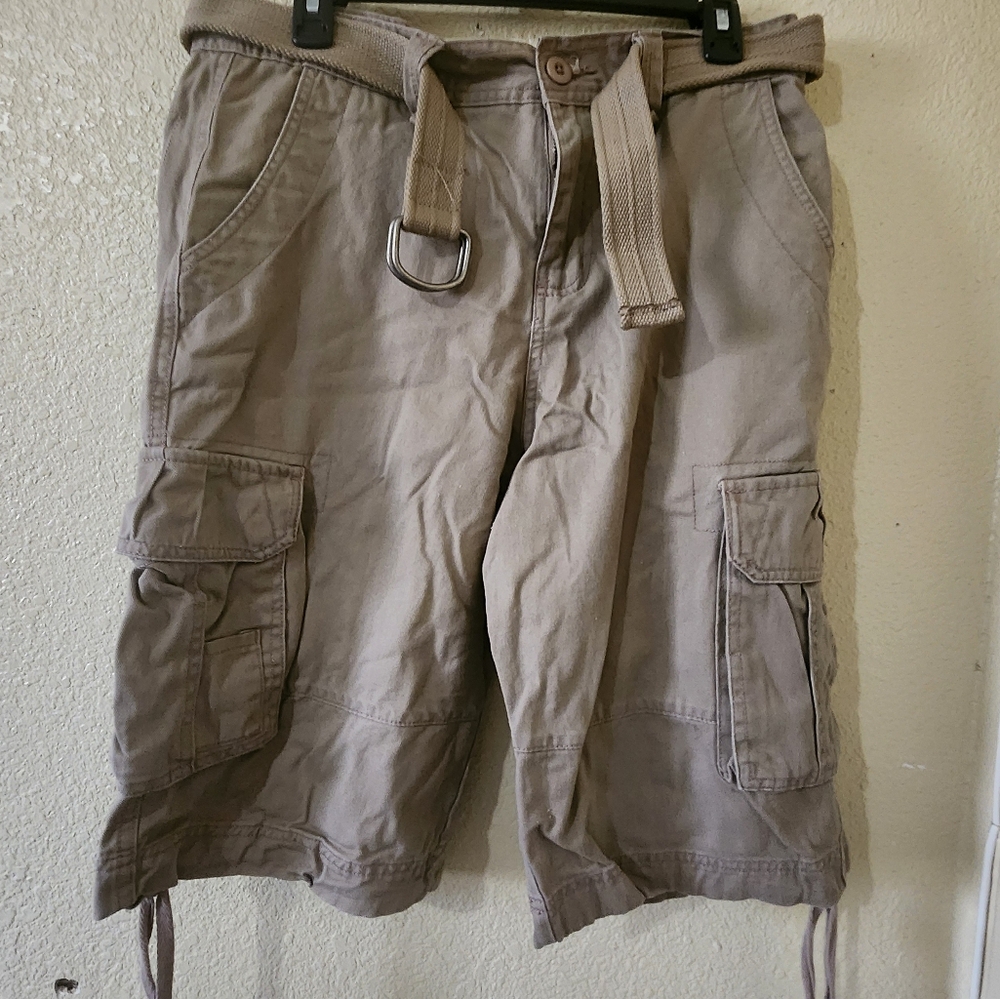 Men's Cargo Shorts - Tan